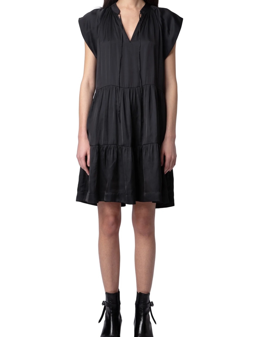 NWT Zadig & Voltaire Rito Satin Dress